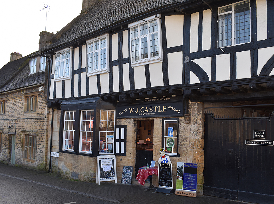 WJ Castle Butchers Northleach